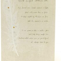 Sympathy Card, Bereavement Card, Thinking of You Card with Lovely Message