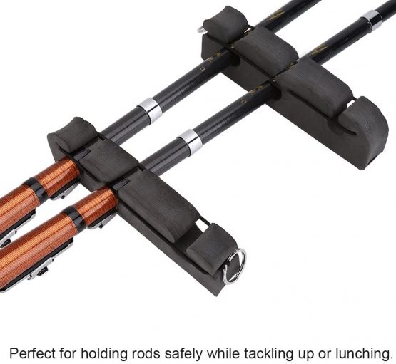 Dioche Fly Fishing Rod Holder, Fly Rod Stand Rack Portable Magnetic Density Foam Car Pole Stand Rack(2Pcs) - Image 4