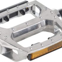 Cicli Bonin Unisex's Bmx Aluminium 9/16 Pedals, Silver, One Size
