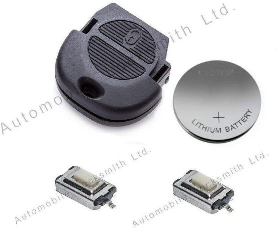 Automobile Locksmith Repair Kit - for Nissan NATS 2 button remote key refurbishment