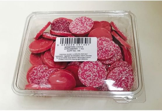 Bow Wow Treats Monster Chocs Strawberry, 1 kg