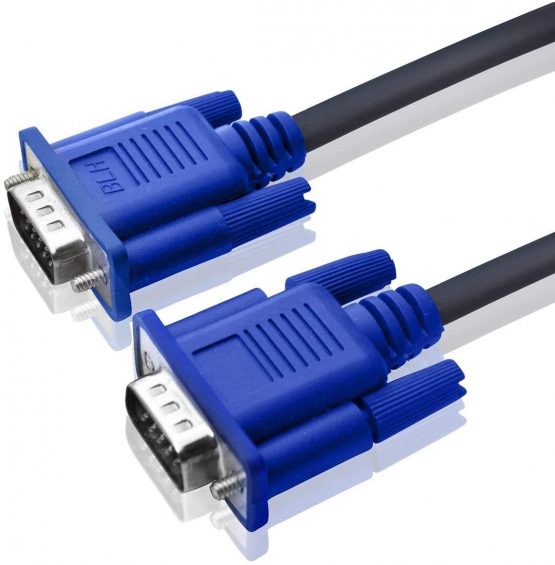 SVGA VGA MM Male to Male Monitor Extension Cable - Blue Supports resolutions at 800x600 (SVGA), 1024x768 (XGA), 1600x1200 (UXGA), 1080p (Full HD), 1920x1200 (WUXGA)