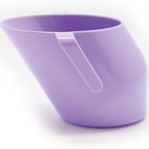 Doidy Cup - Training Sippy Cups for Toddlers & Babies - Unique Slanted Design Two Handles Baby Beaker - Great Weaning Cup for Milk, Water & Juice - Use from 3-6 Months to Toddler (Lilac)