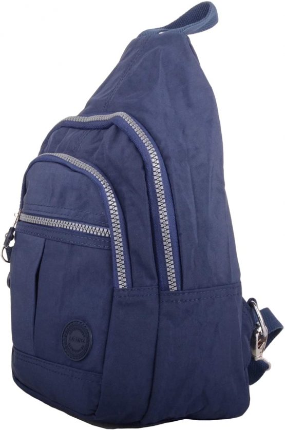 Mens/Womens Crinkled Nylon Handy Practical Tavel Ruck Sack/Back Pack - Image 3