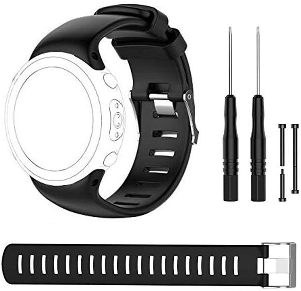 INF Uhrenarmband für Suunto D4/D4i Novo mit 2 verschiedenen Längen