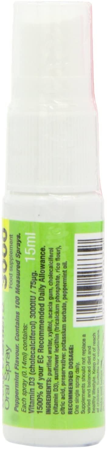 (3 Pack) - BetterYou - D Lux 3000 Oral VIT D3 Spray, 15 ml (Pack of 3) - Image 2