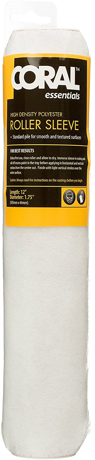 Coral 41304 Essentials Paint Roller Cover with a Polyester Sleeve Fabric, 12 inch, Blue - Image 2