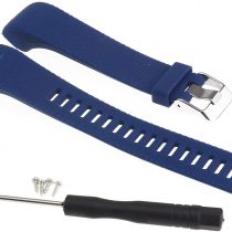 D2D Watch Strap Sports Band Bracelet Wrist Straps Embossing Replacement Compatible with Fitness Watch GARMIN Vivosmart HR+ Plus
