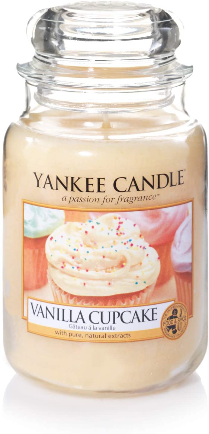 Yankee Candle Scented Candle, Yellow, large jar candle