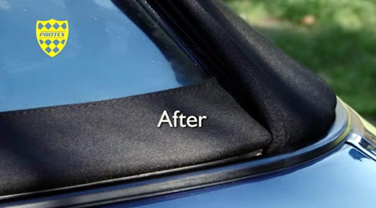 PROTEX Convertible Soft Top Canvas Restorer (Black) 500ml - Colour Restores Like New, 500 ml (Pack of 1) - Image 4
