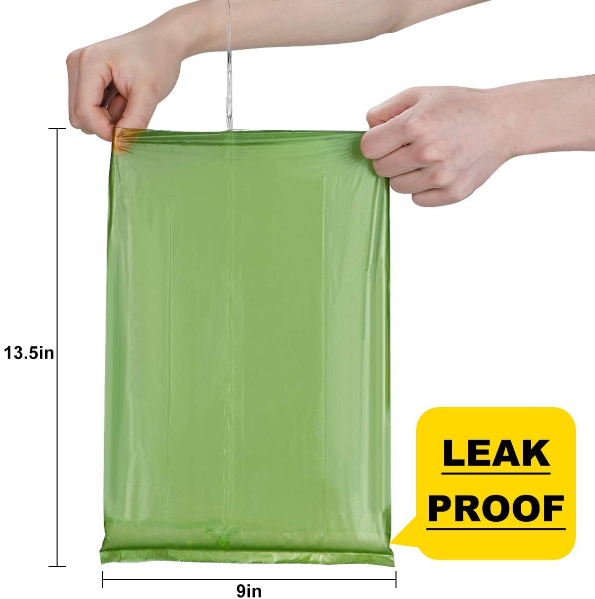Dog Poo Bags - 540 Counts Biodegradable Poop Waste Bag Refill Rolls for Dogs include 1 Adjustable Dispenser - Image 3
