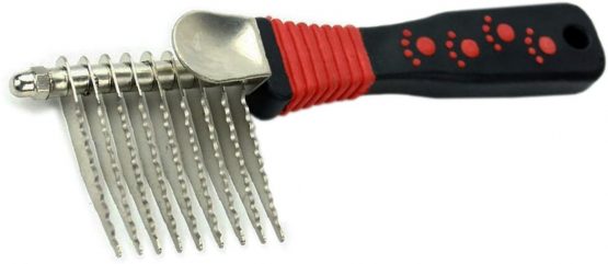 OFKPO Pet Dematting Comb,Detangling Matted or Knotted Undercoat Hair Grooming Accessories Tool for Dog,Cat - Image 3