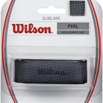 Wilson Sublime Feel Tennis Racket Overgrip Sublime Feel, Black, Pack of 1