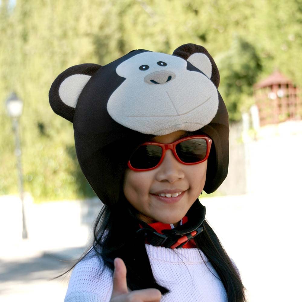 COOLCASC MONKEY Multisport Helmet Cover, Brown - Image 3