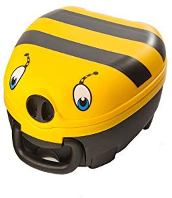 My Carry Potty - Bumble Bee Travel Potty, Award-Winning Portable Toddler Toilet Seat for Kids to Take Everywhere