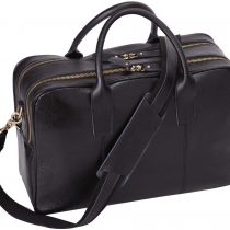 Leathario Men Briefcase Bag Genuine Leather Handbag 14" Laptop Bag Messenger Shoulder Business Luxurious Vintage Crossbody Bag Retro Leisure Fashion for Men Office Travel Weekend