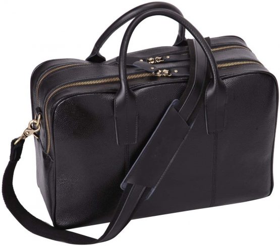 Leathario Men Briefcase Bag Genuine Leather Handbag 14" Laptop Bag Messenger Shoulder Business Luxurious Vintage Crossbody Bag Retro Leisure Fashion for Men Office Travel Weekend
