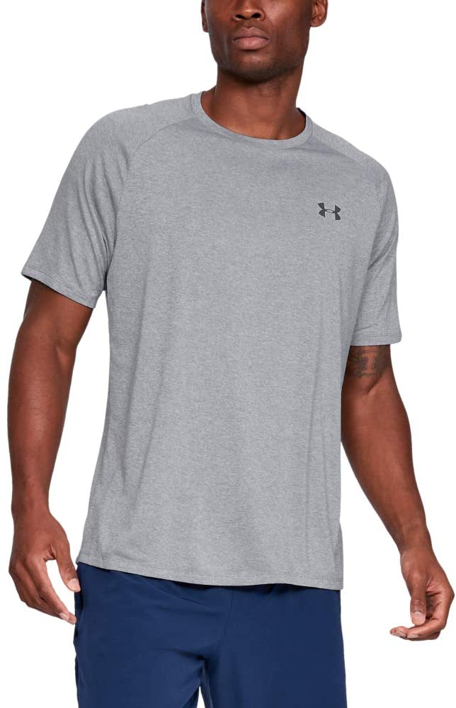 Under Armour Men Tech 2. Shortsleeve, Light and Breathable Sports T-Shirt, Gym Clothes, Wicks Away Sweat & Dries Very Fast