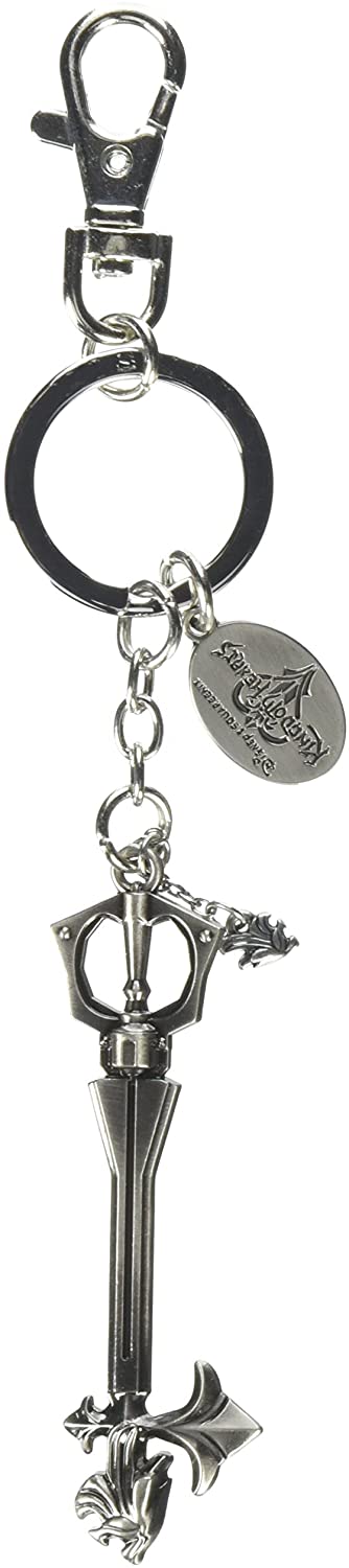 Disney Kingdom Hearts Sleeping Lion Blade Pewter Key Ring,Multi-colored,1", 1 Inches