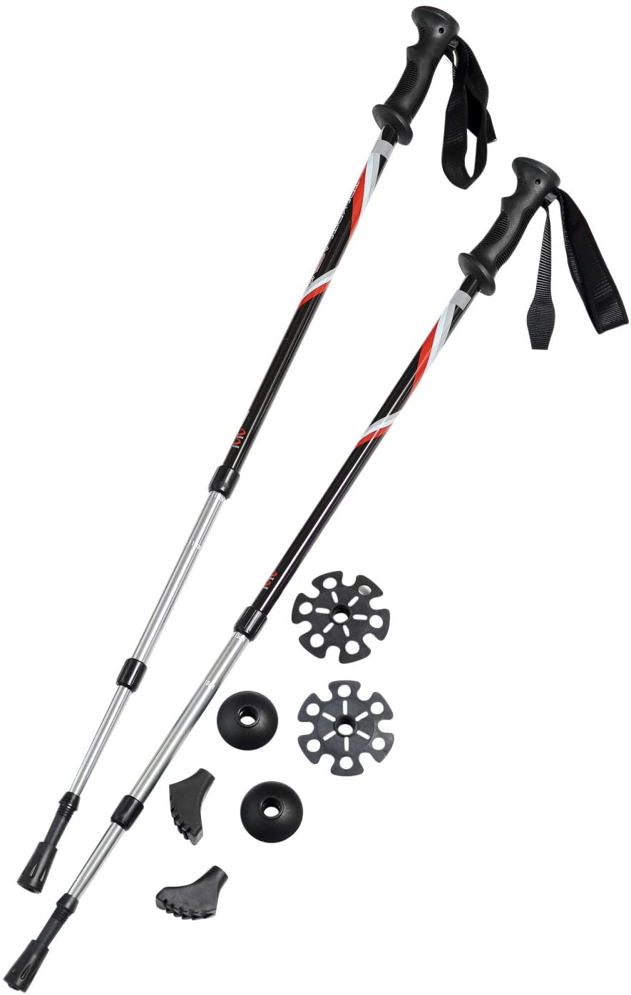 Trekrite antishock best sale hiking sticks