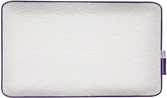 Clevamama ClevaFoam Pram Cushion, Prevent Flat Head Syndrome, Breathable, for 0 to 6 months - White, 20x30 cm