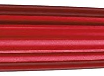 DIPLOMAT - Aero - Fountain Pen in Stainless Steel - Fine - Burned Red - Resistant and Elegant - High End - 5 Years Warranty