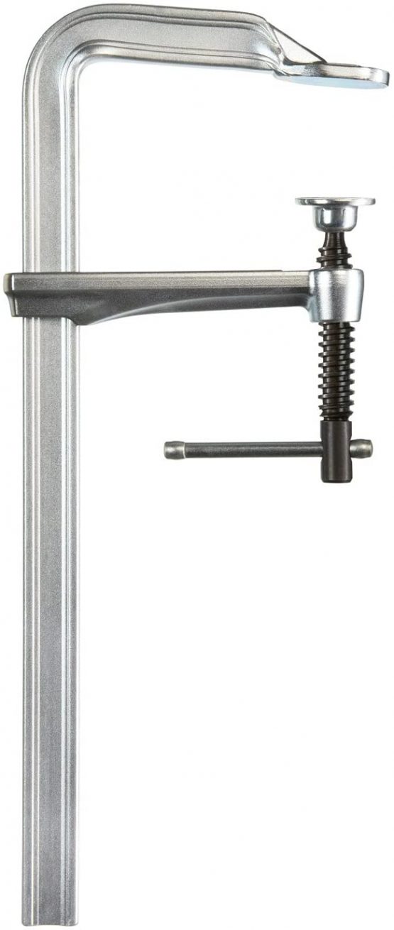 Bessey GZ50K All- Steel Table Clamp, Grey/Red, 500/120 mm