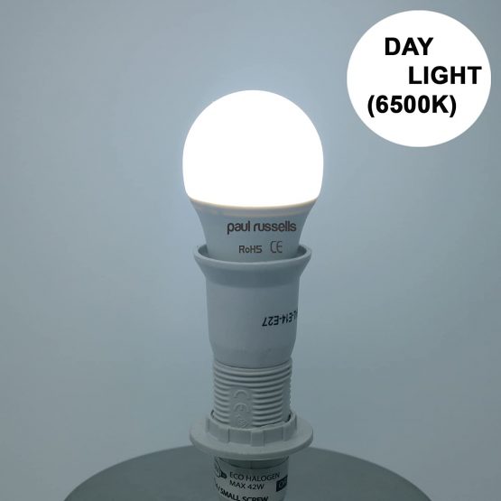 6 Pack 7W Golf Ball LED Light Bulbs B22 BC Bayonet Paul Russells Bright 7W=60W G45 Small Globe/Round 270 Beam Lamp 6500K Day Light 60W Incandescent Replacement - Image 4