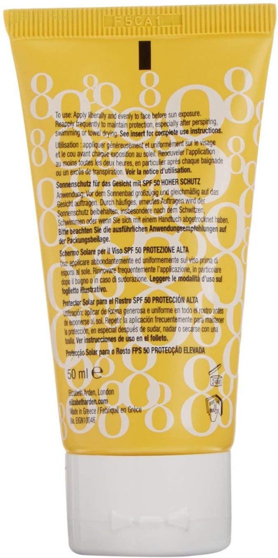 Elizabeth Arden Eight Hour Cream Sun Defense Face Cream SPF50, 50ml - Image 2