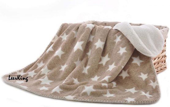 LeerKing Dog Blanket Double Fluffy Fleece Pet Blankets Washable Warm Soft for Cats Dogs Mat Bed, 30 x 40inches - Image 2
