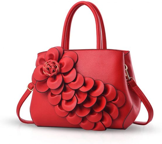 NICOLE&DORIS New Shoulder Bag Crossbody Bag Flower Pattern Handbag for Ladies