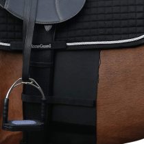 Spur Protector for Horse, Elastic, Black, Size Thoroughbred, Horse Sensitive Bandage - Track Protector