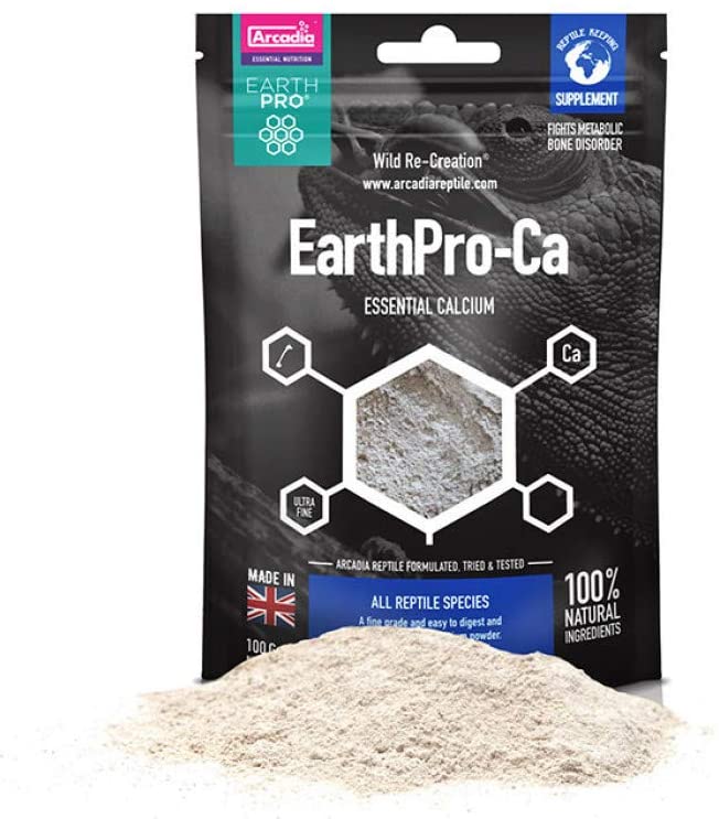 Arcadia EarthPro-Ca Calcium 100g, 100 g (Pack of 1) - Image 2