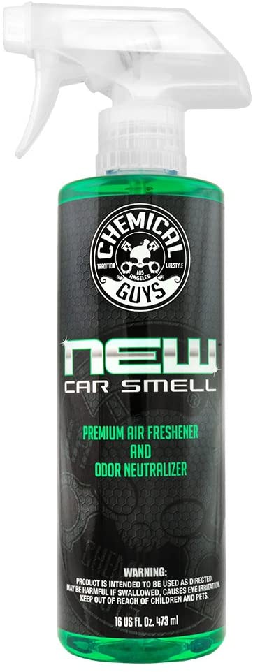 Chemical Guys New Car Smell Air Freshener and Premium Odor Eliminator Refreshes & Neutralizes Odors