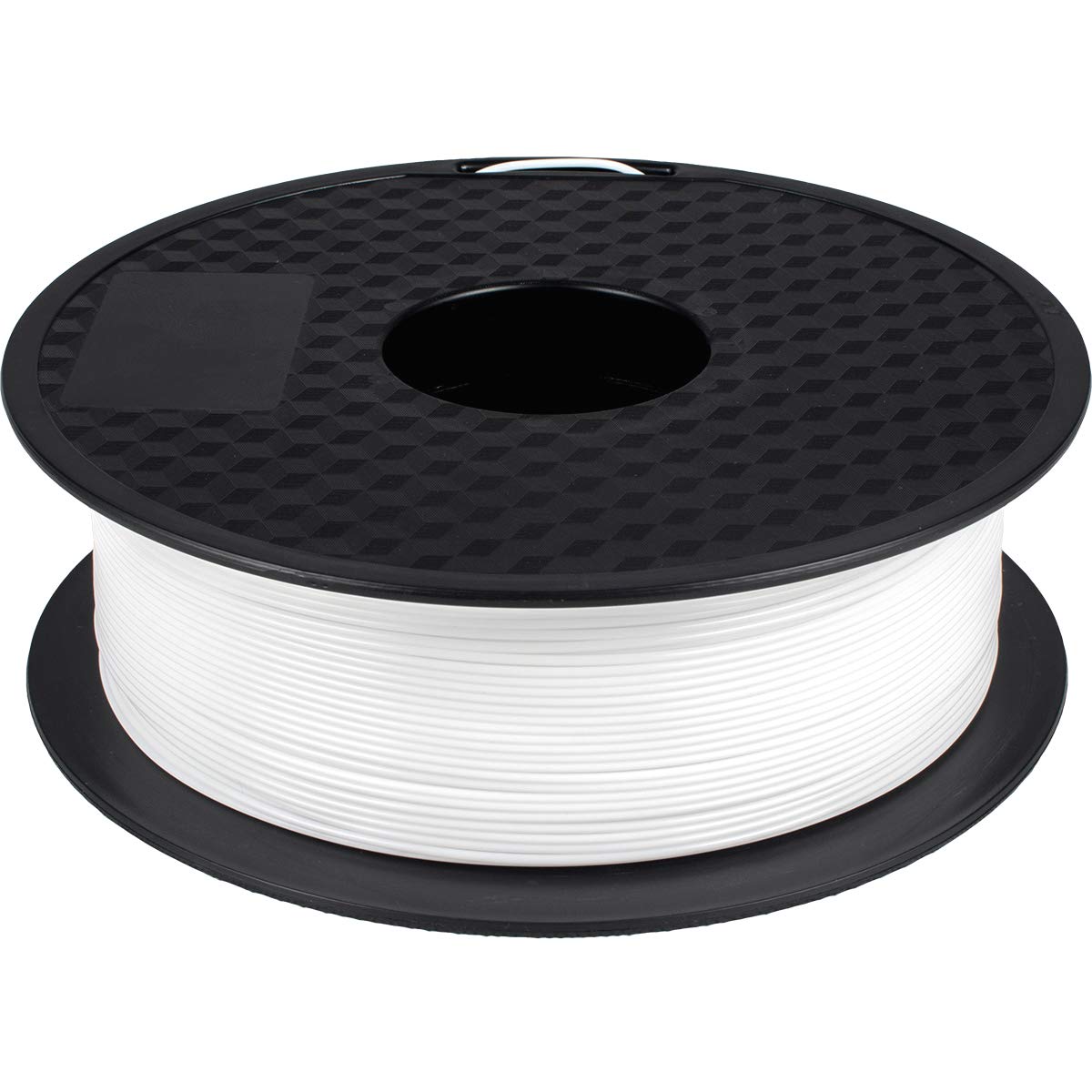 PLA Filament 1.75mm White, GEEETECH New 3D Printing Filament PLA for 3D Printer and 3D Pen, 1kg 1 Spool, B-White
