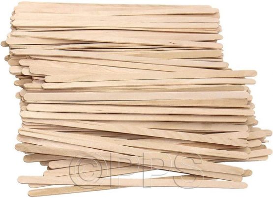 1000 x Wooden Coffee Stirrers Eco Friendly - 14cm (5.5 inches) - Image 2