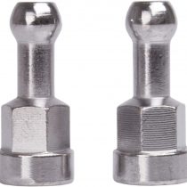 M-Wave Unisex – Adult's BF Mounting System for Fixed axle for Bicycle Trailers > Single 40, Silver