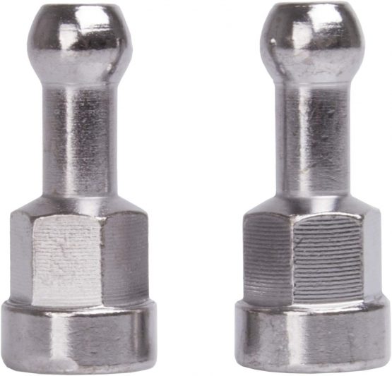 M-Wave Unisex – Adult's BF Mounting System for Fixed axle for Bicycle Trailers > Single 40, Silver