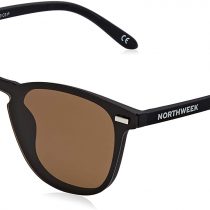 NORTHWEEK Unisex Adults’ Wall Phantom Arica Sunglasses, Orange (Ambar), 140.0