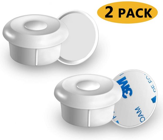 Norjews Child & Baby Safety Magnetic Keys for Cupboard Drawer Locks, Baby Proof Cabinet Lock Magnet Key Replacement, 2 Keys - Image 2
