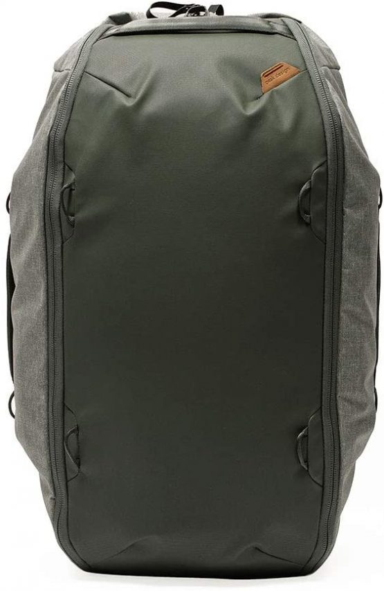 Peak Design Travel Duffel Pack 65L Sage Travel Bag for Packing or Photo Cubes (BTRDP-65-SG-1)