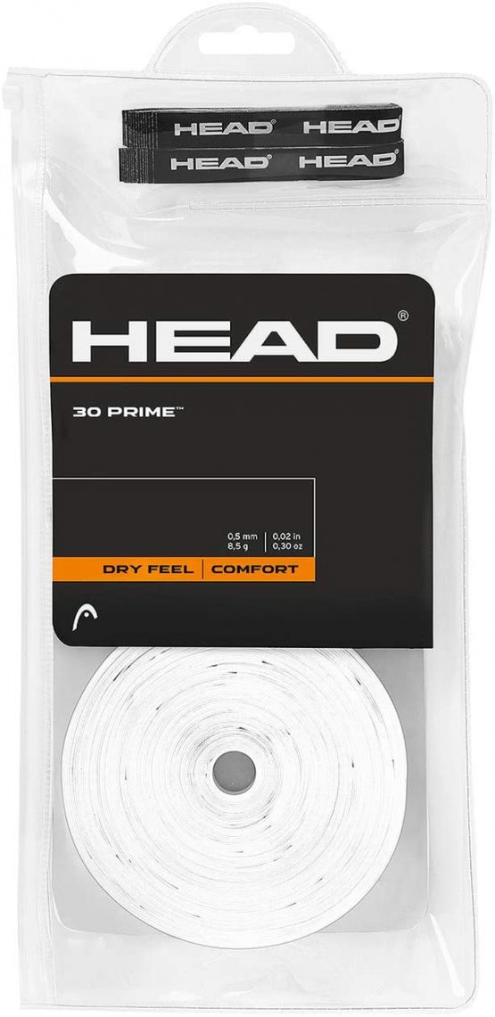 HEAD Prime Grips (Pack of 30) -Multi-Colour