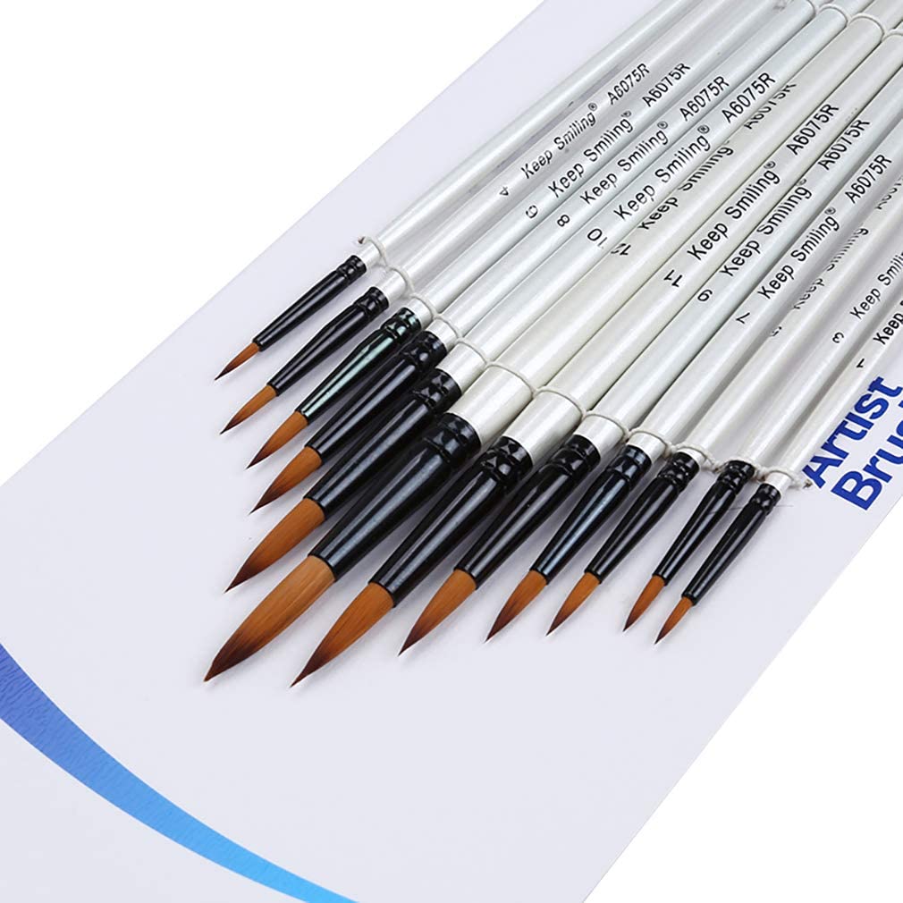 Silithus Paint Brushes 12 Pieces Set