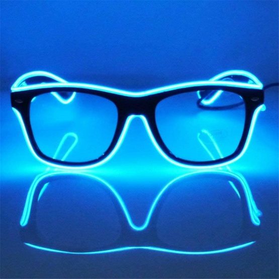 ERGEOB® Light Up El Wire Glasses for Party Bar Club LED Eye Glasses for Dance Festivals - Image 3