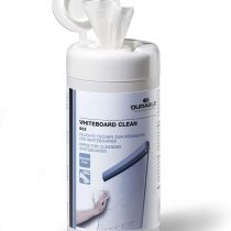Durable Whiteboard Cleaning Wipes | Tub of 100 Pre-Saturated Whiteboard Wipes | Alcohol-Free | Perfect for Offices, Schools, etc.