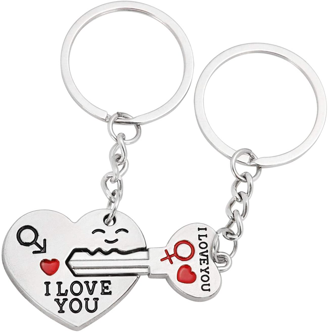HOWAF Keyring Bracelet Couples Valentines Gifts - Image 3