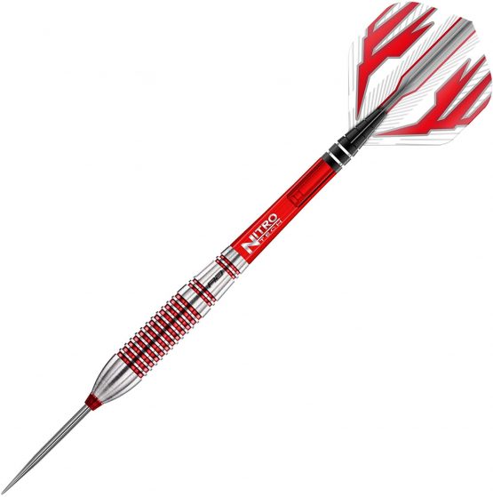 RED DRAGON Reflex Tungsten Darts Set with Flights and Stems - Image 2