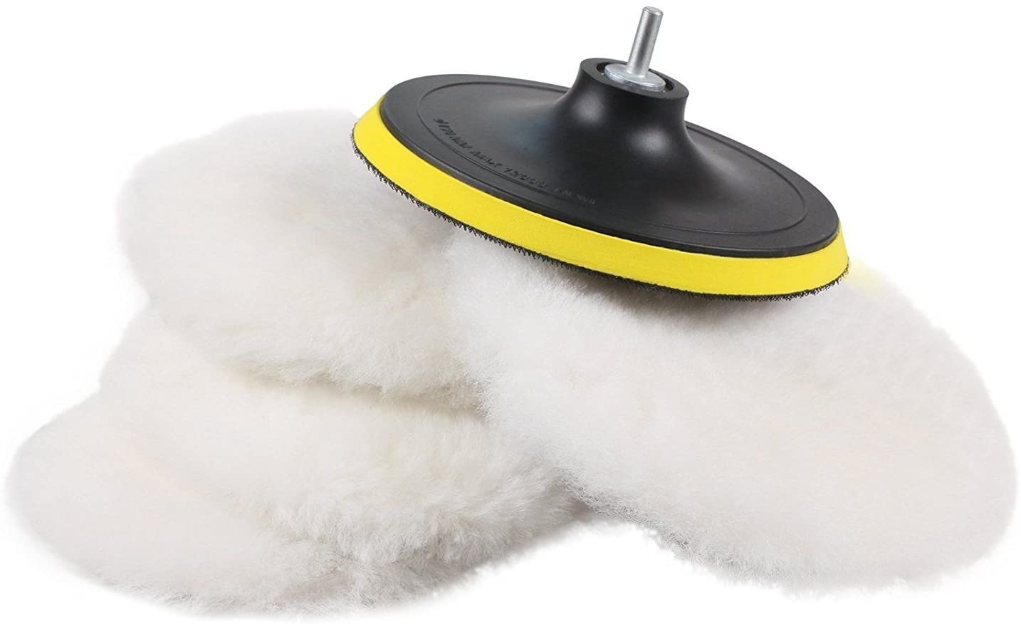 SPTA 6 Inch (150mm) Polisher/Buffer Soft Wool Bonnet Pad