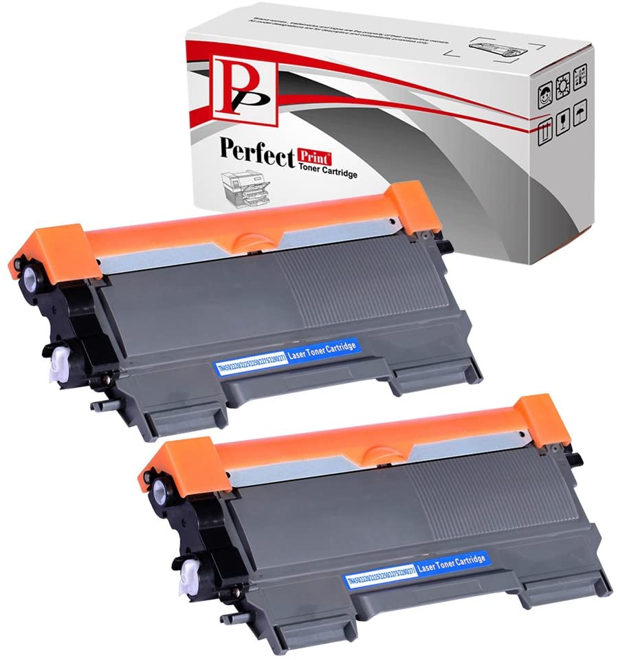 PerfectPrint Compatible Toner Cartridge Replacement for Brother DCP-7060D 7065DN 7070DW Fax-2840 2940 HL-2240 2240D 2250DN 2250DN MFC-7360N 7460DN 7460N 7860DW TN2220 / TN2210 (Black