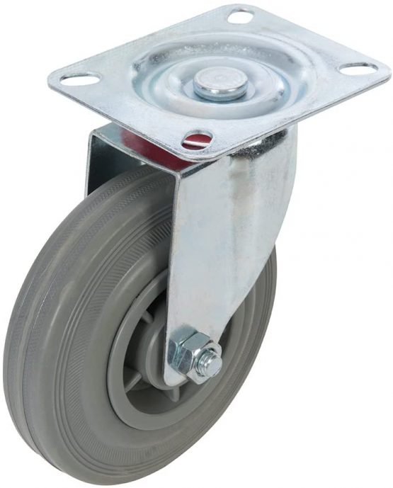 Fixman 563351 Swivel Rubber Castor 125 mm 100 kg